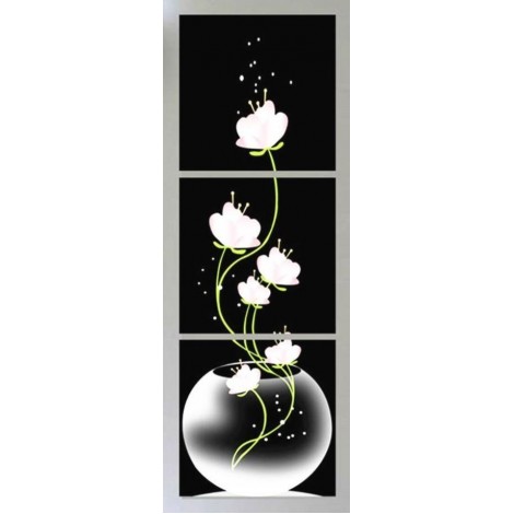 White Poppies 3 Pieces Set