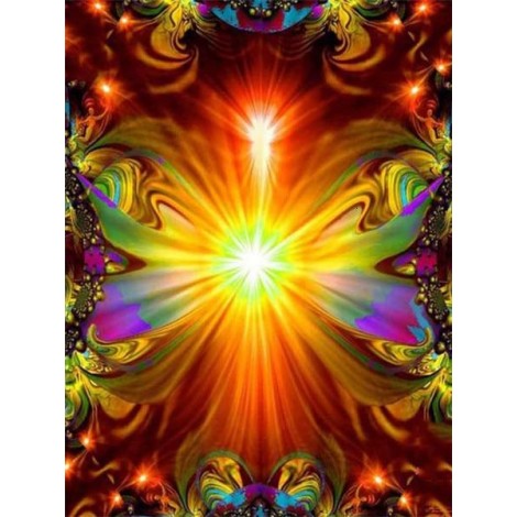 Yellow abstract light