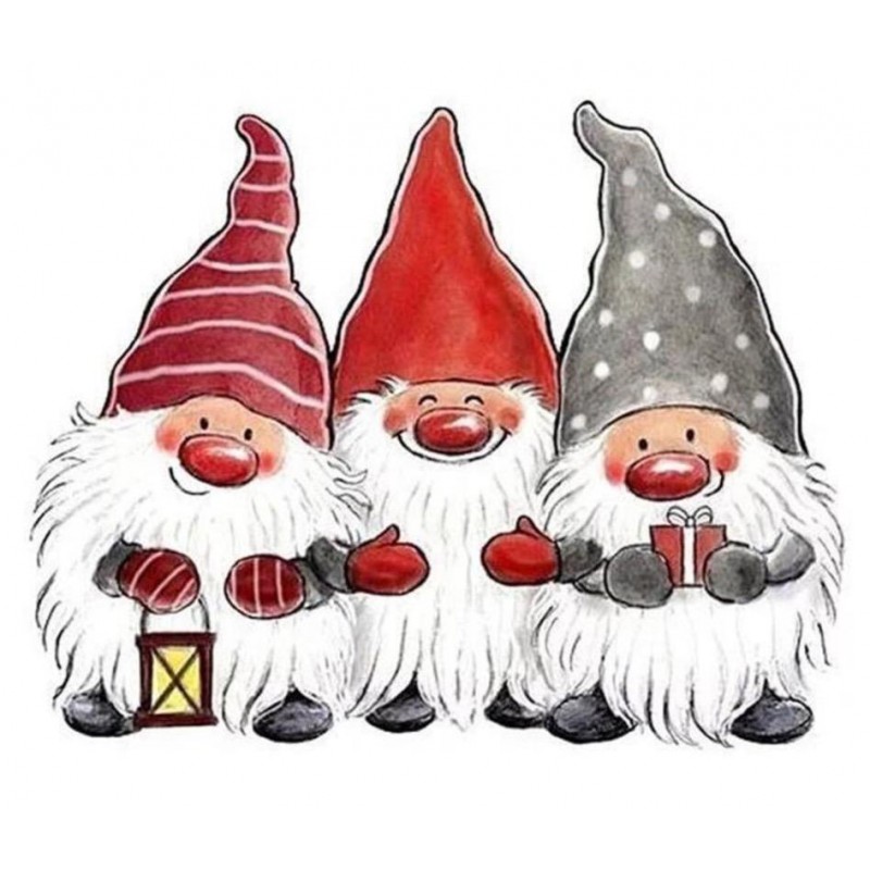 Three little santas