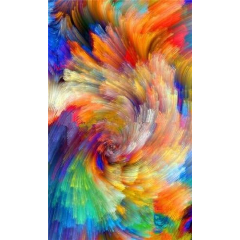 Multicoloured powder...