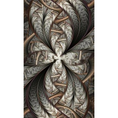 Abstract piece with black details