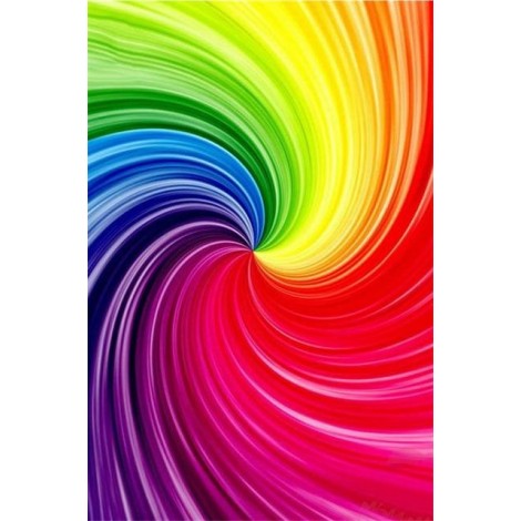 Abstract rainbow colours