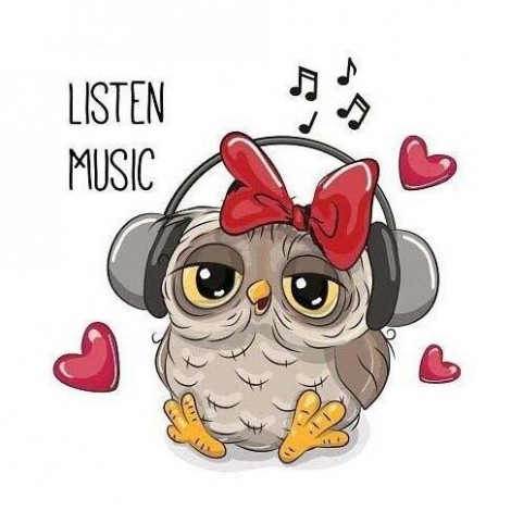Listen to music owl