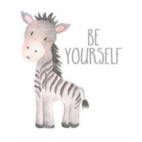 Be Yourself Zebra