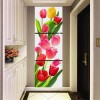 Pink Tulip Flowers 3 Pieces set