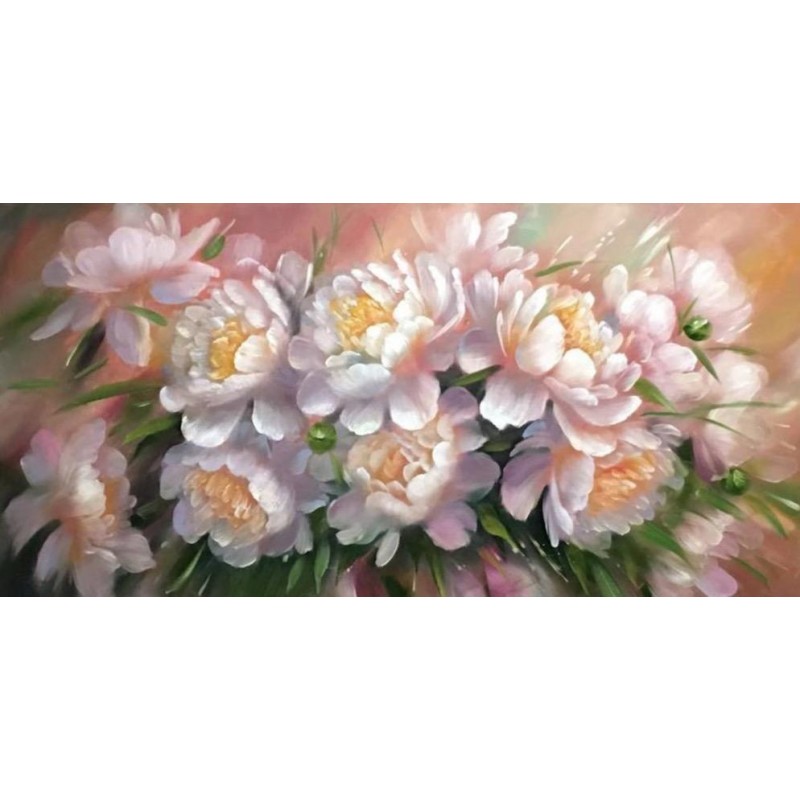 Peony flowers