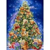 Teddy bear christmas tree