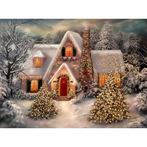 Christmas winter night