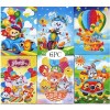 Cute cartoon cards 6 Pieces