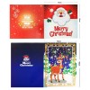 Cute Christmas cards 4 Pieces