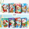 Cute Cartoon Cards 8 Pieces