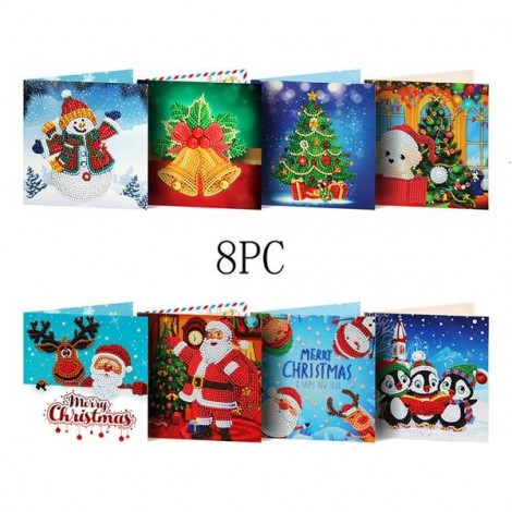 Cute Greeting Cards 8 Pieces