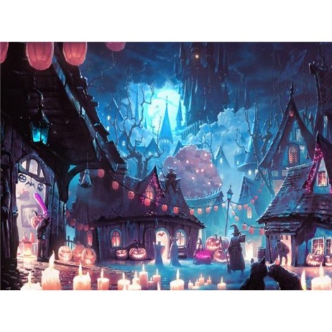 Pink halloween balloons