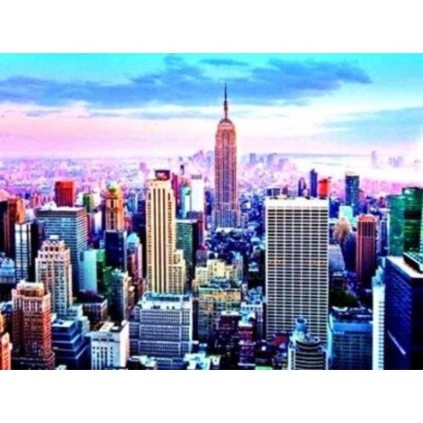 The big city from above