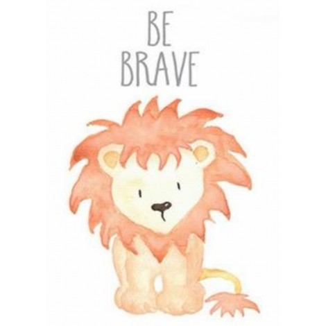 Be Brave Little Lion