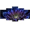 Magical blue flower 5 Piece sets