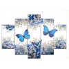 Blue butterfly 5 Pieces Set