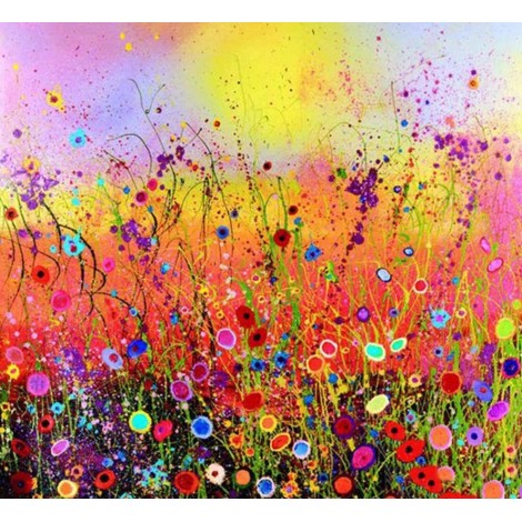 Multicoloured flowers