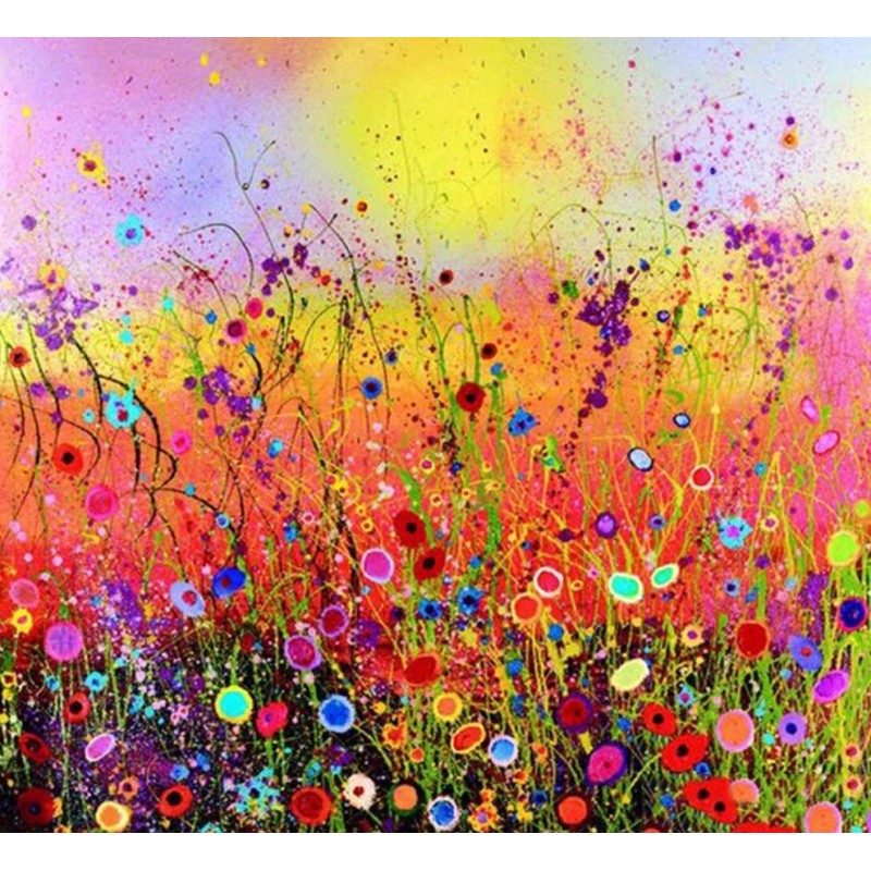 Multicoloured flower...